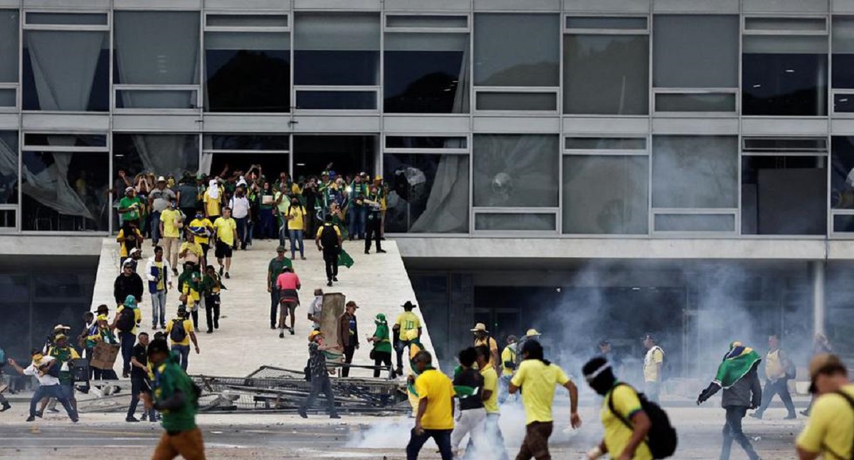 Los seguidores de Bolsonaro entraron en el Palacio del Planalto, el Congreso y el Supremo Tribunal Federal (STF).