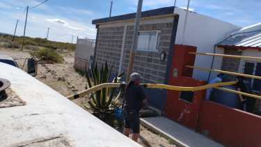 El municipio provee agua, pero aclara que no es apta para el consumo humano. Foto: gentileza.