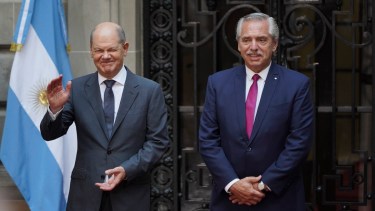 Alberto Fernández y Olaf Scholz coincidieron en potenciar cooperación energética