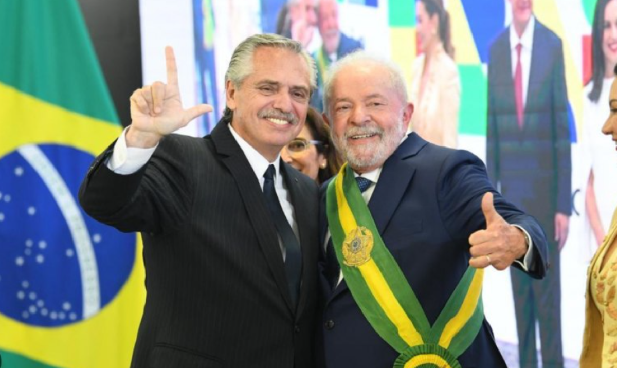 El presidente de Brasil, Lula Da Silva; una de las visitas durante enero. Foto: Archivo