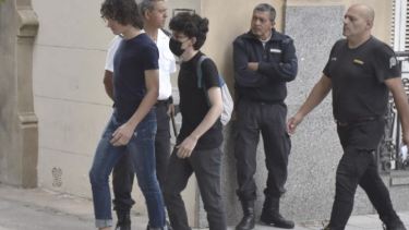 Filardi ingresando al TOC 1 de Dolores. Foto NA: JOSÉ SCALZO

