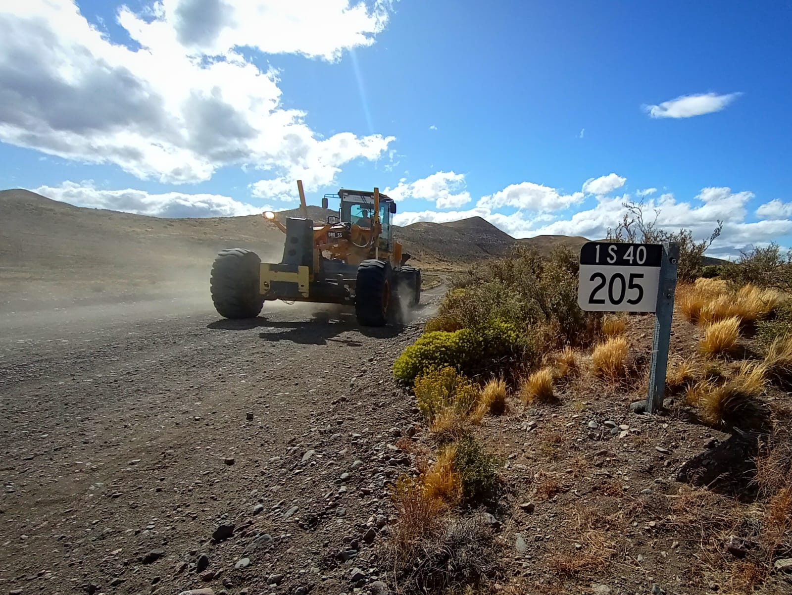 La ruta 1s 40 comunica las localidades de Ñorquinco (Río Negro) con El Maitén (Chubut). Foto: Vialidad Nacional. 