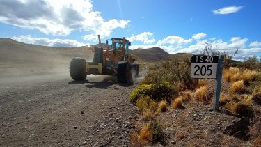 La ruta 1s 40 comunica las localidades de Ñorquinco (Río Negro) con El Maitén (Chubut). Foto: Vialidad Nacional. 