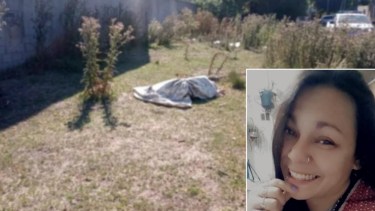María Laura Cejas, la víctima del femicidio y el lugar donde fue encontrado. (Foto: Gentileza https://www.telam.com.ar/)
