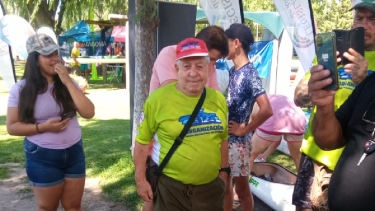 Coco Coronel, el histórico balizador de la Regata.