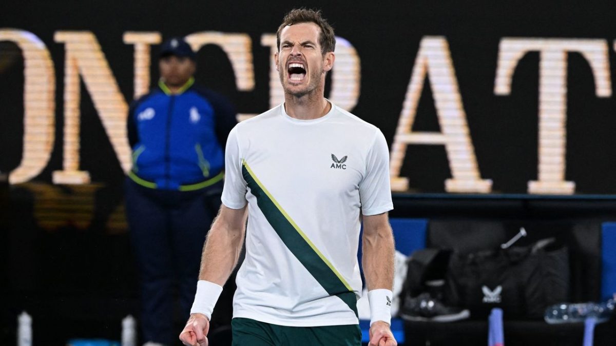 Murray ganó un partido inolvidable y pasó a tercera ronda en Australia.