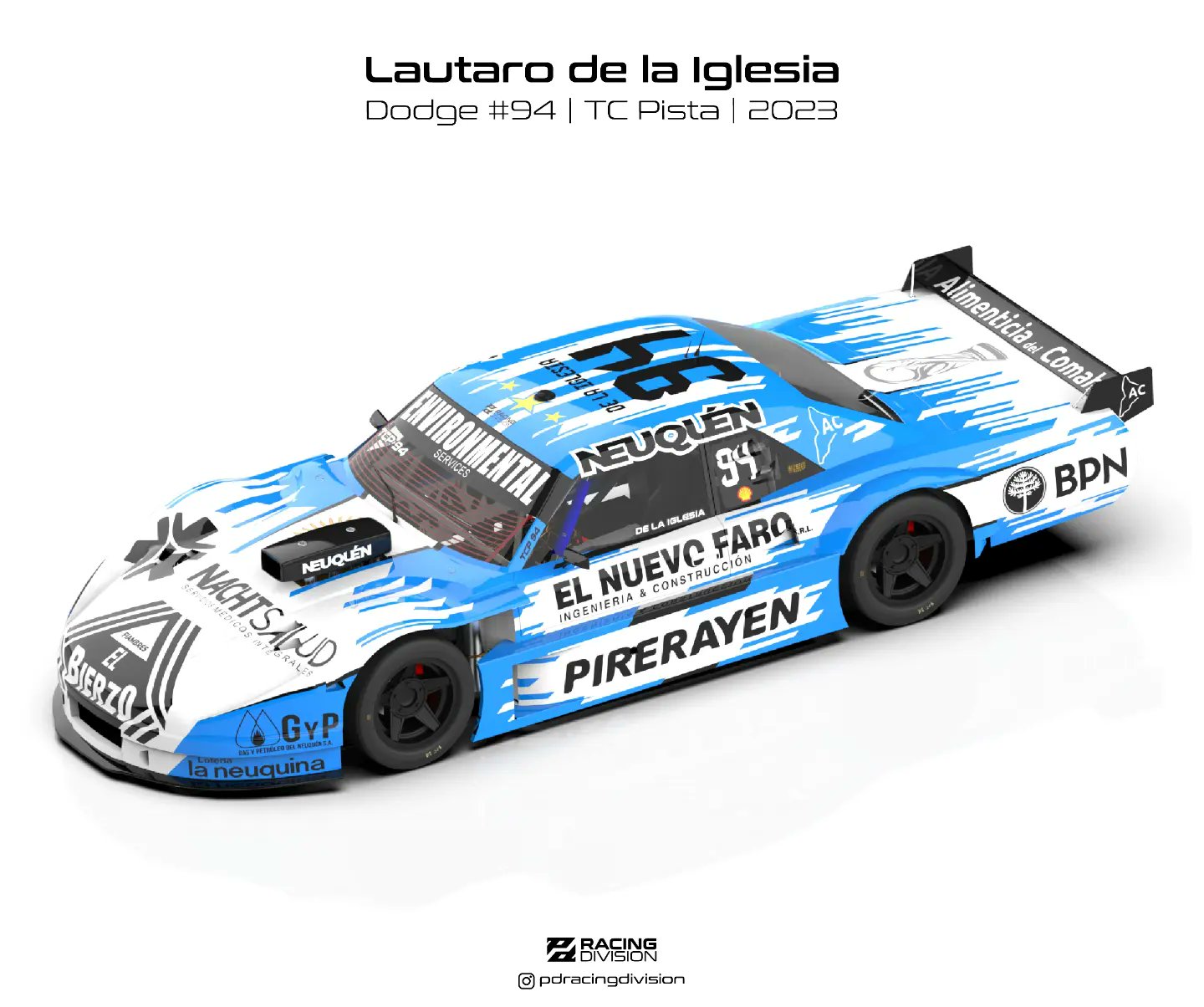 Mirá el homenaje del piloto de Neuquén Lautaro De la Iglesia a la