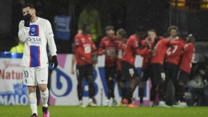 PSG no pudo con Rennes y se le acercan en la Liga de Francia