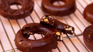 Mini donuts de chocolate por Mauricio Asta