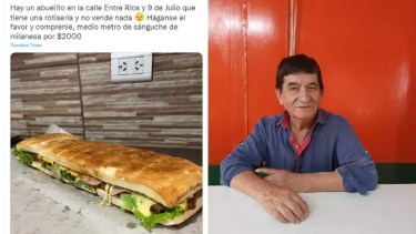 "El abuelito", como lo conocen a Don Víctor, se convirtió en viral. Ahora, está lleno de pedidos.-