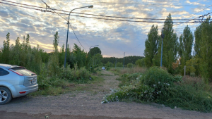 Quejas en Cinco Saltos por la inseguridad que genera la falta de mantenimiento