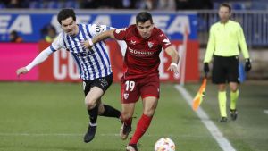 Con el Huevo Acuña, Sevilla pasó de fase en la Copa del Rey y Sampaoli respira