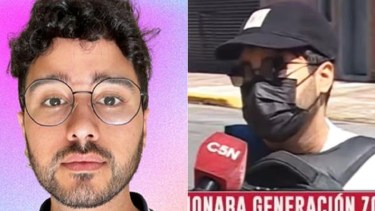 Jeremías Madrazo se hizo popular por dos eventos claves: filmando "Eduardo vení a buscar a Juan Cruz" y, después con Casciari "es el Ponzi de los libros".-