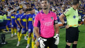 Javi García será el arquero titular de Boca en la Supercopa contra Racing