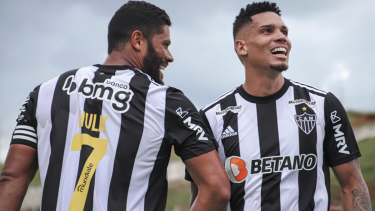Hulk, perdió  casi seis kilos tras un partido por el Campeonato Mineiro. Foto: Gentileza Twitter @Atletico