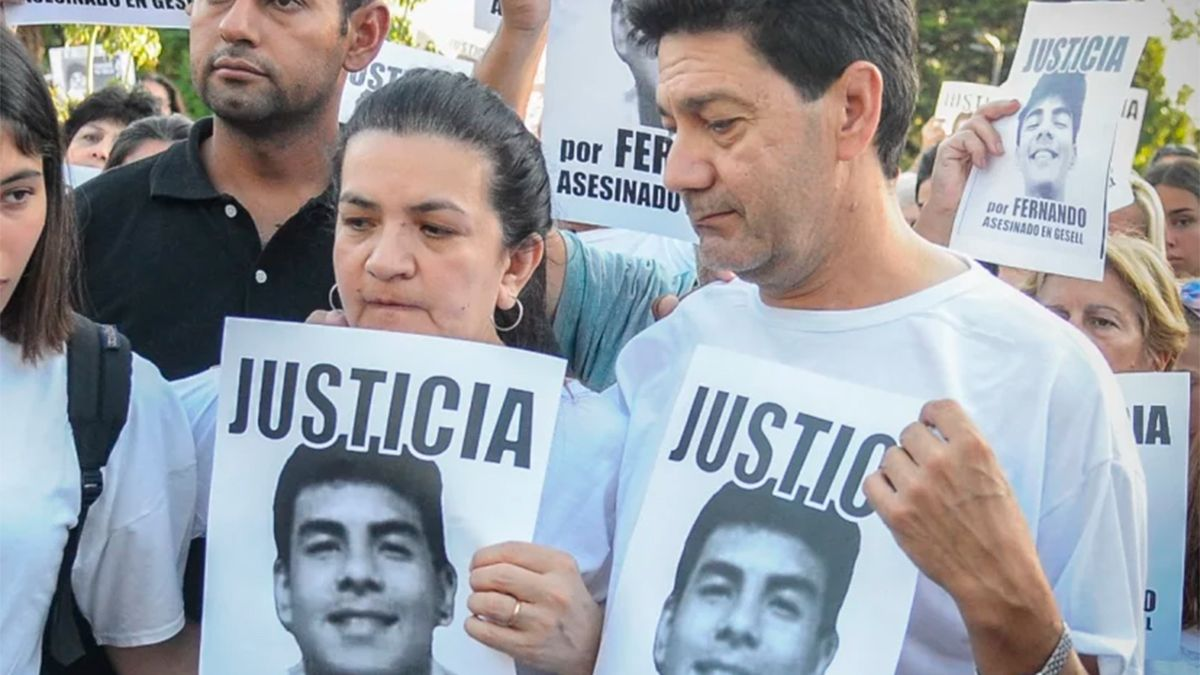 La familia de Fernando Báez Sosa se quebró al escuchar el testimonio de Tatiana Caro. Foto Archivo.
