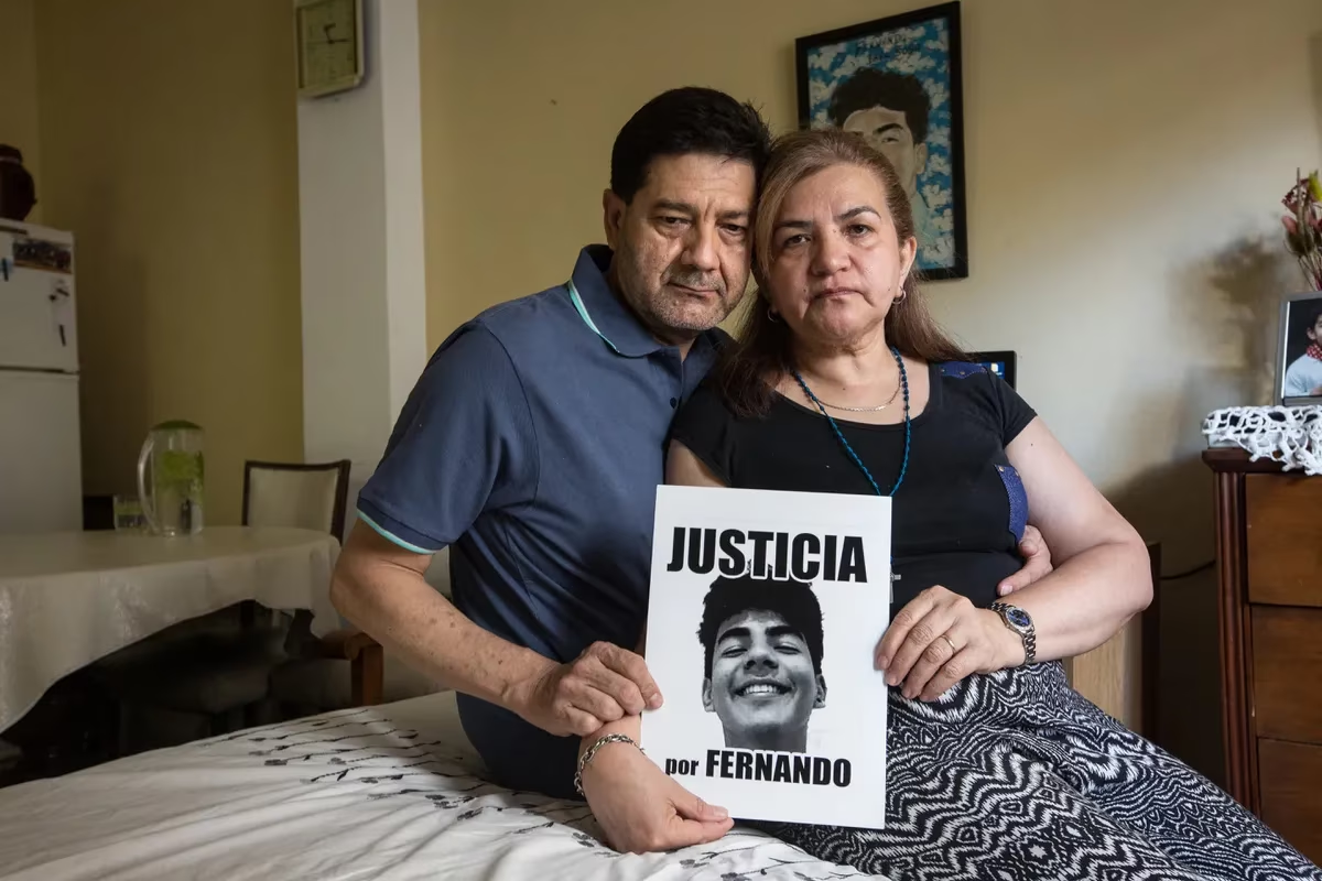 Graciela Sosa contó, a tres años del asesinato, mantiene intacto el cuarto donde dormía su hijo Fernando. Foto La Nación.