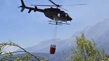 Imagen de Río Negro alquilará un helicóptero para combatir  incendios por 6,9 millones de dólares