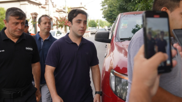 Juicio por Fernando Báez Sosa. Así llegó a Tribunales Juan Pedro Guarino. Foto gentileza. 