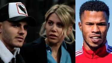 Keita Baldé (a la derecha) fue compañero de Mauro Icardi en el Inter, de Italia.-