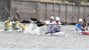 Regata del río Negro: la quinta ya es historia y entre los seniors parece ser cosa juzgada