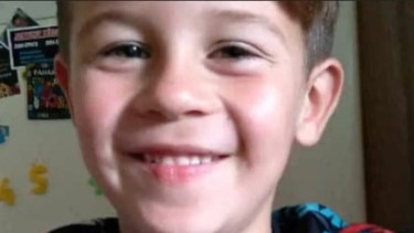 Lucio Dupuy tenía cinco años. 