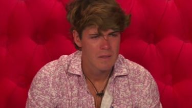 Marcos dolido por la eliminación de Agustín en Gran Hermano. Foto: Telefé