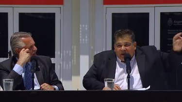 El intendente de José C. Paz junto a Alberto Fernández.