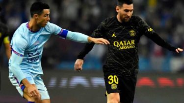 Messi y Cristiano, frente a frente de nuevo.