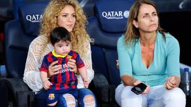 Monserrat Bernabeu y Shakira tuvieron una buena relación familiar, hasta el divorcio de la mediática pareja,-