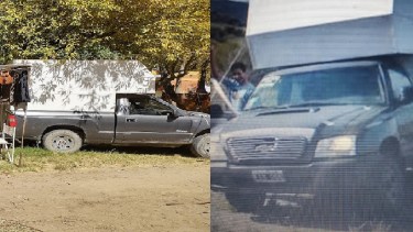 Les robaron la camioneta de trabajo a metros de un boliche de Plottier y piden ayuda para encontrara 