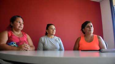 Las madres unieron fuerzas para reclamar por los derechos de sus hijos. Foro: Alejandro Carnevale. 