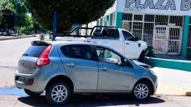 El siniestro vial ocurrió en la intersección de la avenida Roca y San Martín. 
