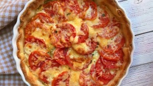 Tarta de tomates en un abrir y cerrar de ojos