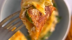 Mirá que fácil es hacer este omelette