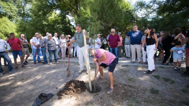 en el acto participaron ex funcionarios provinciales y municipales. Foto: Pablo Leguizamon.