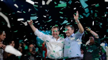 JSRN repite la fórmula del 2015: Alberto Weretilneck-Pedro Pesatti. Foto Archivo