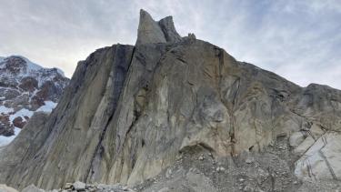 Los dos jóvenes practicaban escalada en roca. Foto: gentileza