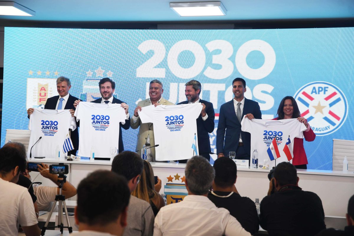 Los cuatro países sudamericanos se ilusionan con ser sede de la cita en 2030. (Foto: Telam)