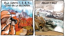 Imagen de «Patagonia mágica», la nueva tira de Chelo Candia en el Voy