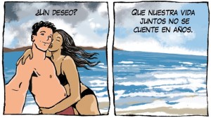 «Un deseo», la tira de Viajeros en el día de los enamorados