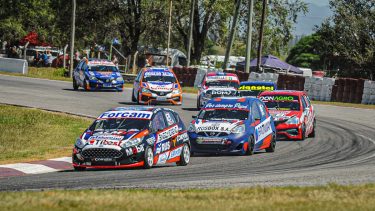 Nicolás Posco se quedó con la primera final de la Clase 2 del Turismo Nacional en Alta Gracia. Gentileza.