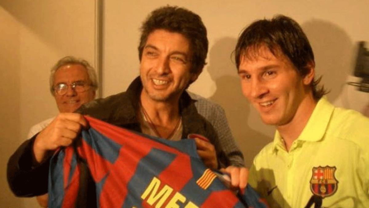 Messi y su buena relación con Ricardo Darín.