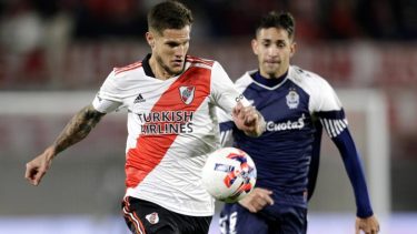 Zuculini sufrió una dura lesión en el entrenamiento de River.