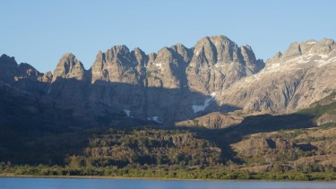 Segunda laguna donde se encuentra camping del área. Fotos y video Brian Muñoz.
