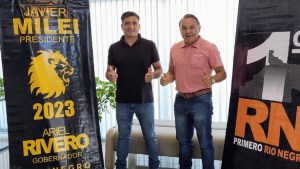 Molina y Rivero abrieron las puertas del búnker de Milei en Fernández Oro