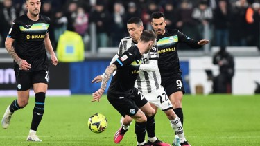 Di María entró sobre el final en Juventus.