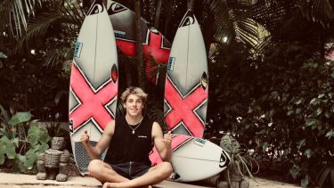 Radziunas es la gran promesa del surf nacional.
