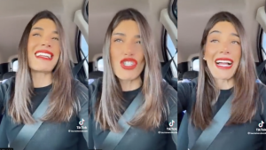 La influencer española que criticó a Argentina volvió a pinchar en la ruta y terminó por explotar