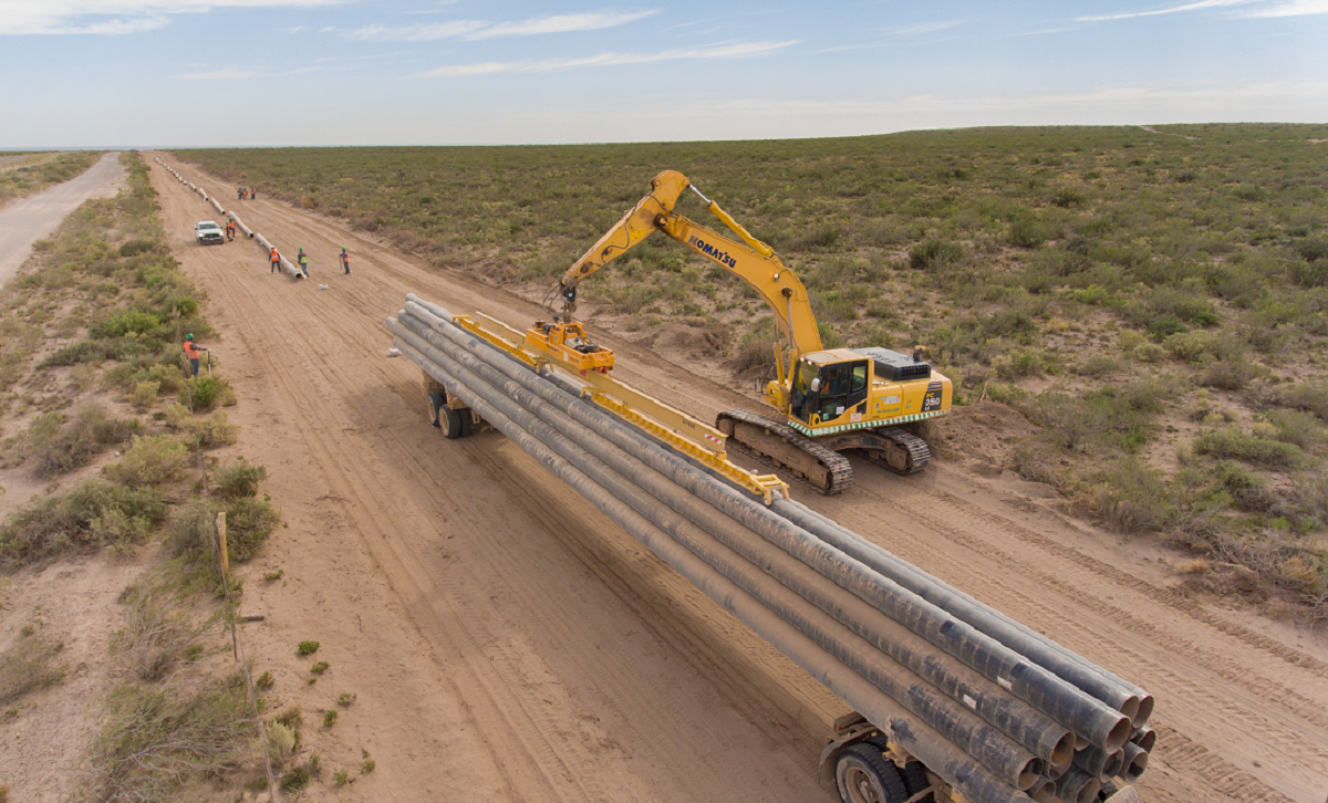 El oleoducto de Shell, Pan American Energy y Pluspetrol fue inaugurado hoy en Vaca Muerta. (Foto: archivo)